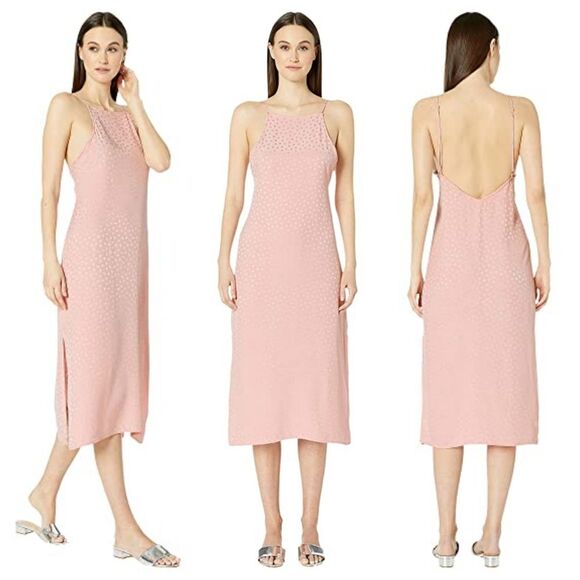 NWT|Onia Melanie Pink Midi Dress/Bathing Suit Coverup, Medium & Large - Picture 1 of 7